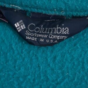 VTG columbia sportswear jacket Bugaboo w Fleece Removable Liner USA Made XL READ